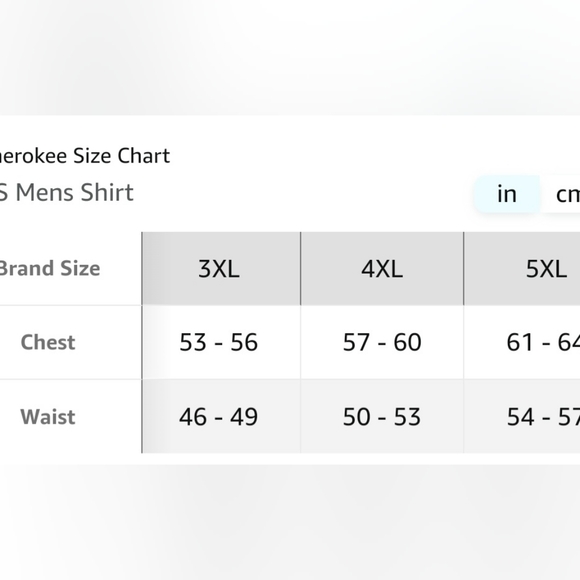 CHEROKEE REVOLUTION MEN'S WW670 SCRUB TOP. ROYAL BLUE 4XL. NWT.(A18) - Picture 4 of 5